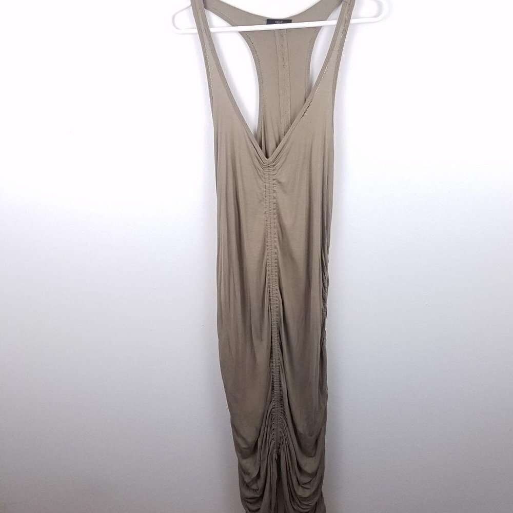 Oscar the Third Small Taupe Boho Cotton Dress